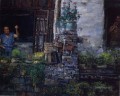 yi021D 中国の画家 チェン・イーフェイの中国の風景